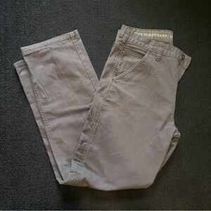 Grey Cargo Workpants mens sz 34 x 34